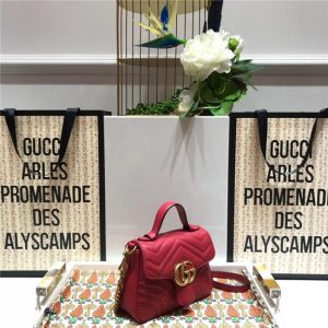 Gucci GG Marmont mini top Replica handle bag (Varied Colors)