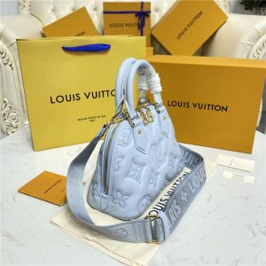 Louis Vuitton Alma BB Blue Glacier