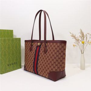 Gucci Ophidia Medium Tote With Web (Varied Colors)