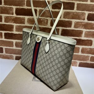 Gucci Ophidia Medium Tote With Web (Varied Colors)