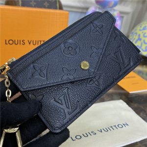 Louis Vuitton Card Holder Recto Verso Black