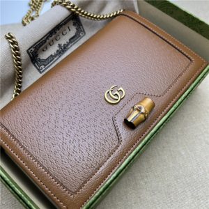 Gucci Diana Mini Bag Replica With Bamboo (Varied Colors)