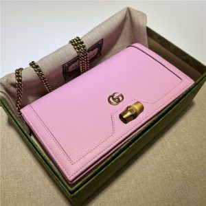 Gucci Diana Mini Bag Replica With Bamboo (Varied Colors)