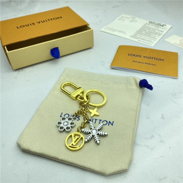 Louis Vuitton Snowflakes Bag Charm And Key Holder