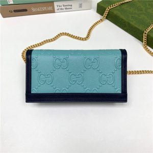 Gucci GG Wallet With Chain (Varied Colors)