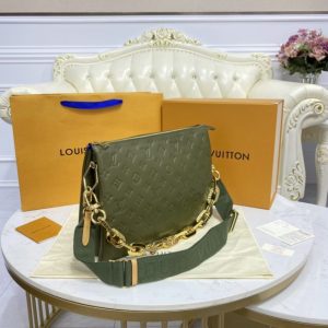 Louis Vuitton Coussin MM Dark Green