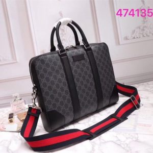 Replica Gucci GG Black briefcase