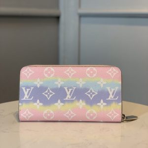 LV Escale Pastel Zippy Wallet
