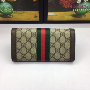 Gucci Supreme Ophidia GG Continental Wallet