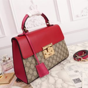 Gucci Padlock GG Supreme top handle bag (Varied Colors)