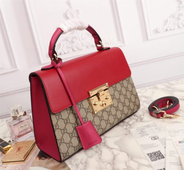 Gucci Padlock GG Supreme top handle bag (Varied Colors)