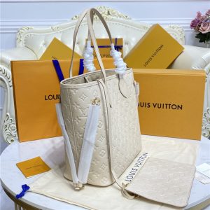 Louis Vuitton Neverfull MM Pale Beige