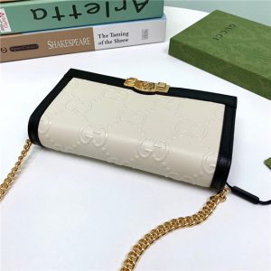 Gucci GG Wallet With Chain (Varied Colors)