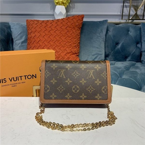 Louis Vuitton Dauphine Chain Wallet