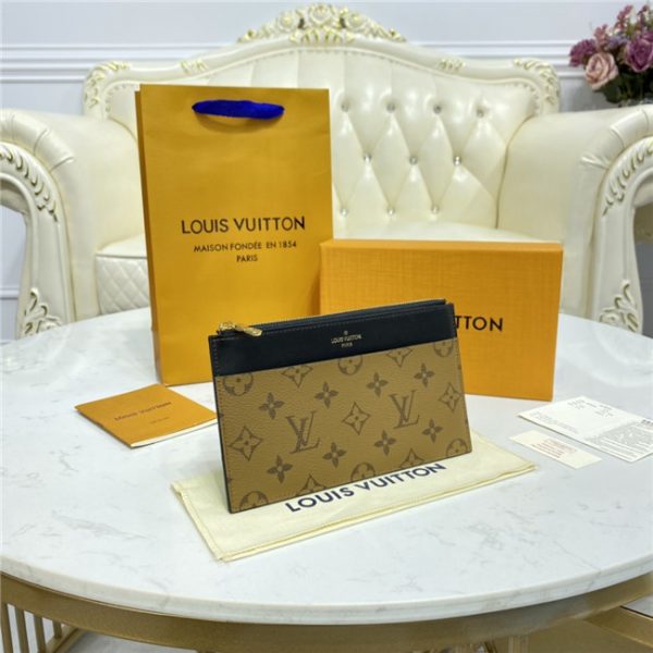 Louis Vuitton Slim Purse Monogram Reverse