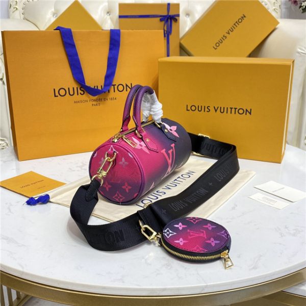 Louis Vuitton Papillon BB Midnight Fuchsia