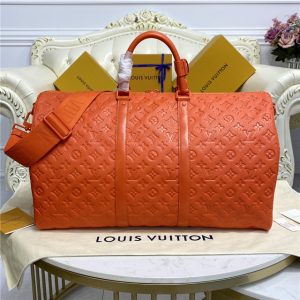 Louis Vuitton Keepall Bandouliere Replica 50 Orange