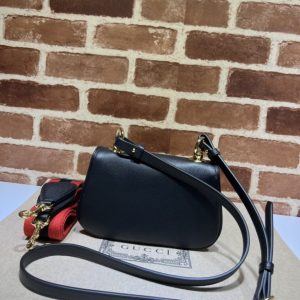 Gucci Blondie Mini Replica bag in Black Leather