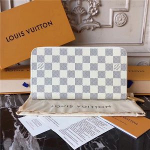 Louis Vuitton Damier Azur Zippy Replica Organizer