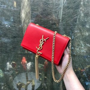 YSL Mini Kate Bag With Tassel Smooth Leather / Gold