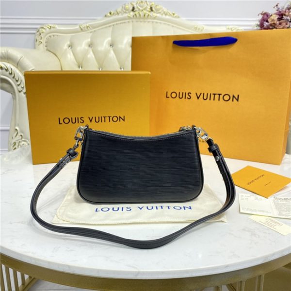 Louis Vuitton Easy Pouch on Strap Replica Black