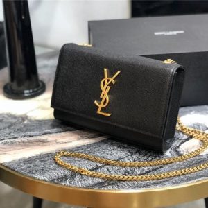 YSL Kate Small in Grain De Poudre Embossed Leather (Varied Colors)