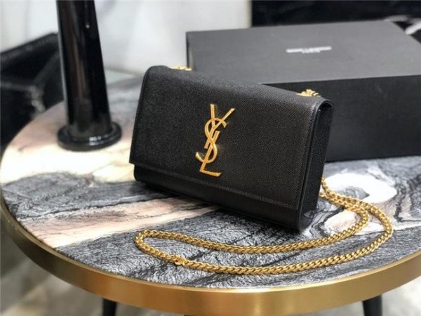 YSL Kate Small in Grain De Poudre Embossed Leather (Varied Colors)