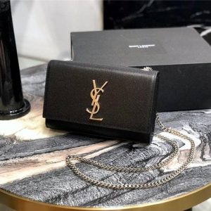 YSL Kate Small in Grain De Poudre Embossed Leather (Varied Colors)