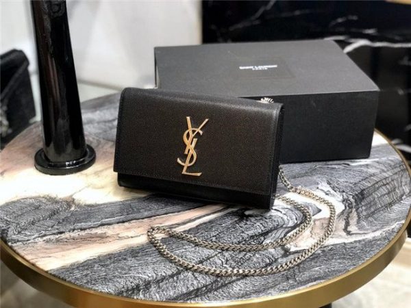 YSL Kate Small in Grain De Poudre Embossed Leather (Varied Colors)
