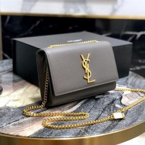 YSL Kate Small in Grain De Poudre Embossed Leather (Varied Colors)