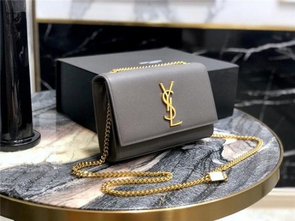 YSL Kate Small in Grain De Poudre Embossed Leather (Varied Colors)