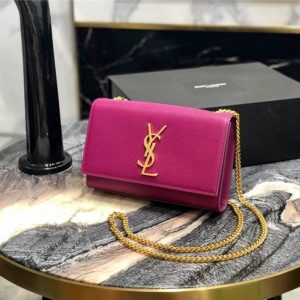 YSL Kate Small in Grain De Poudre Embossed Leather (Varied Colors)