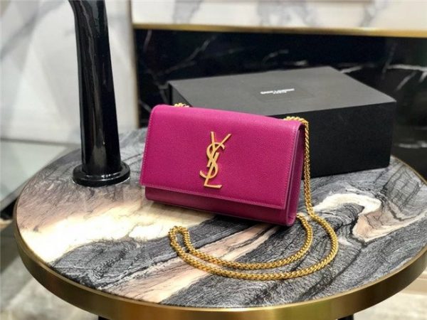 YSL Kate Small in Grain De Poudre Embossed Leather (Varied Colors)