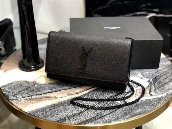 YSL Kate Medium in Grain De Poudre Embossed Leather (Varied Colors)