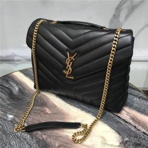 YSL Medium LOULOU Chain Bag “Y” Matelasse Leather (Varied Colors)