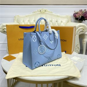 Louis Vuitton OnTheGo MM Summer Blue