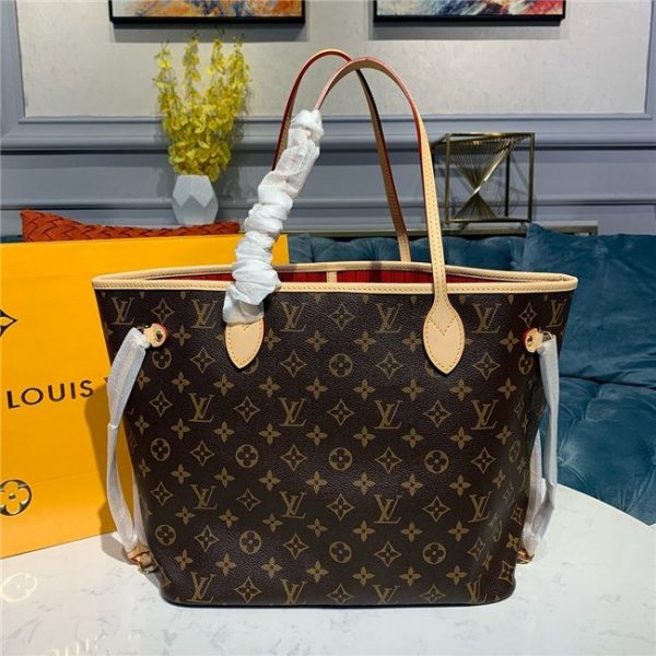 Louis Vuitton Monogram Replica Neverfull MM Handbag Cherry