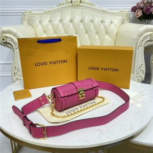 Louis Vuitton Papillon Trunk Epi Leather Rose