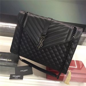 Yves Saint Laurent Large Envelope Chain Bag (Varied Colors)