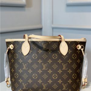 Louis Vuitton Neverfull PM Monogram Replica Canvas Bag (Varied Colors)