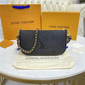 Louis Vuitton Multi Pochette Accessoires Replica Black