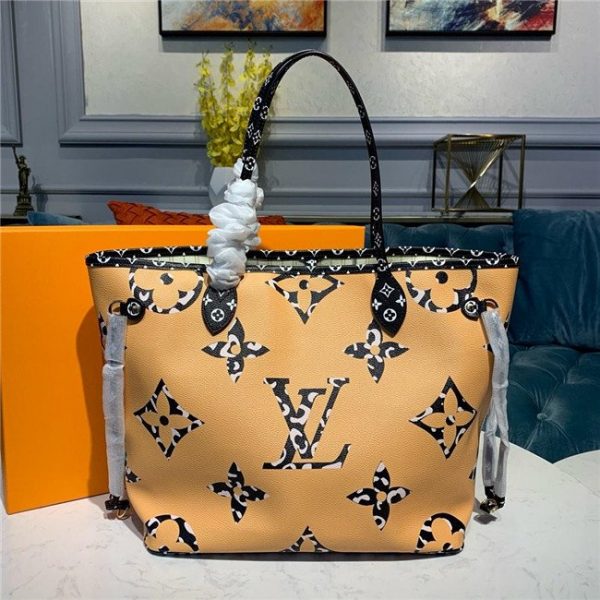 Louis Vuitton Neverfull Fake MM Ivoire Bag