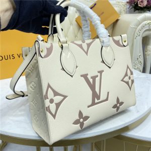 Louis Vuitton Onthego PM Cream