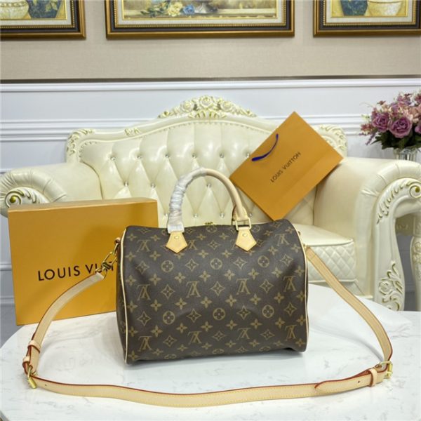 Louis Vuitton Speedy Bandouliere 30 Replica Monogram