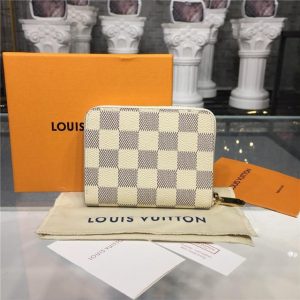 Louis Vuitton Zippy Azur Canvas Replica Coin Purse