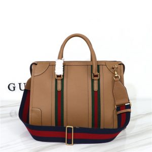 Gucci Medium Canvas Top Handle Bag (Varied Colors)