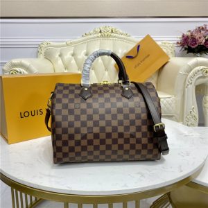 Louis Vuitton Speedy Bandouliere 30 Damier Ebene