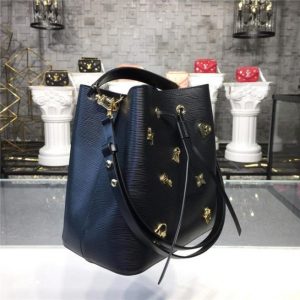 Louis Vuitton NeoNoe Epi leather Love Lock Noir