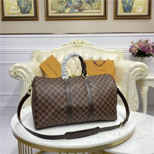 Louis Vuitton Damier Ebene Keepall Bandouliere 45