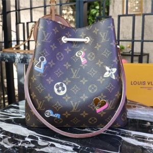 Louis Vuitton NeoNoe Monogram Love Lock